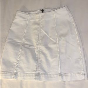 Free People White Skirt — 0